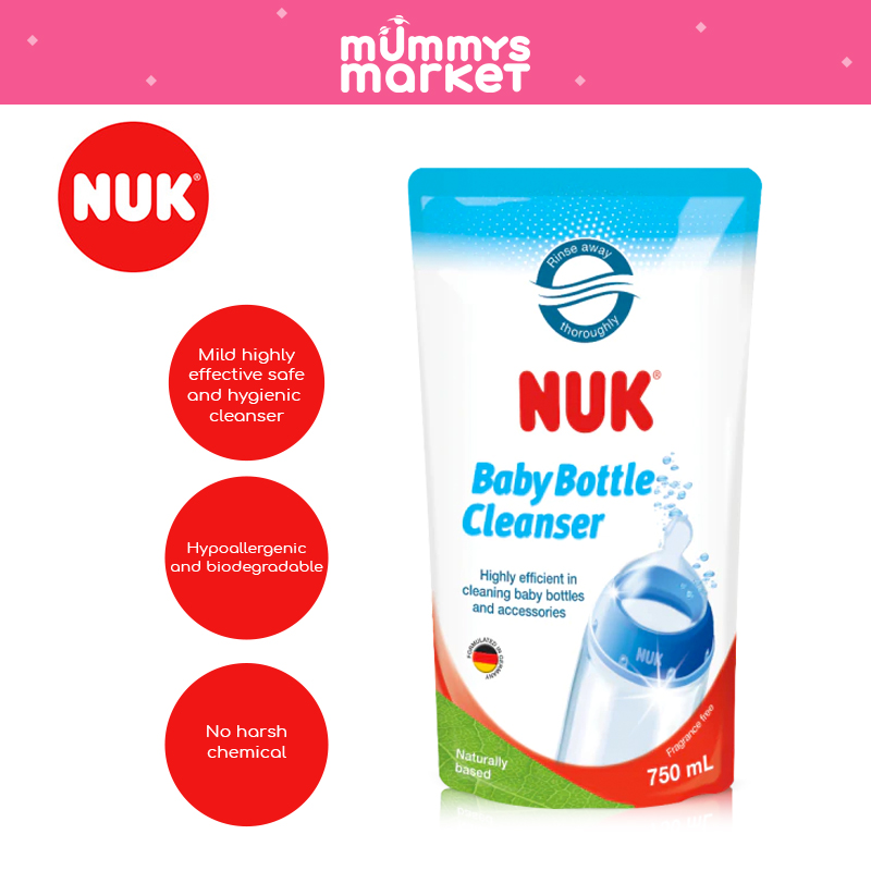 NUK Baby Bottle Cleanser 750ml Refill